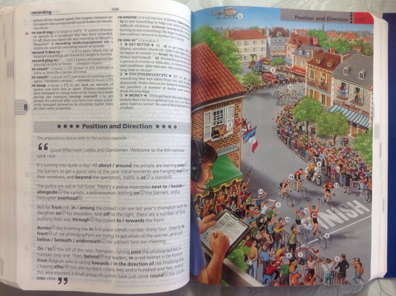 なるほど、このページだけで、この例文だけで、位置を示す前置詞はバッチリですね！